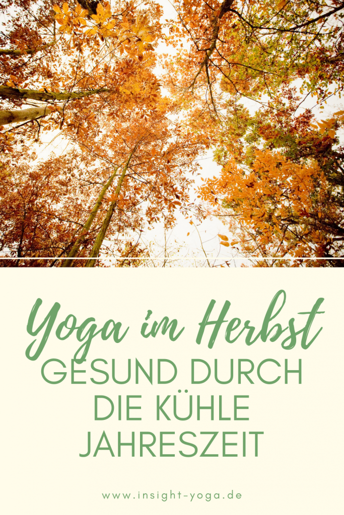 Yoga im Herbst